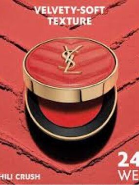 Yves Saint Laurent (YSL) Velvet Lip Color in Chili Crush - Red
